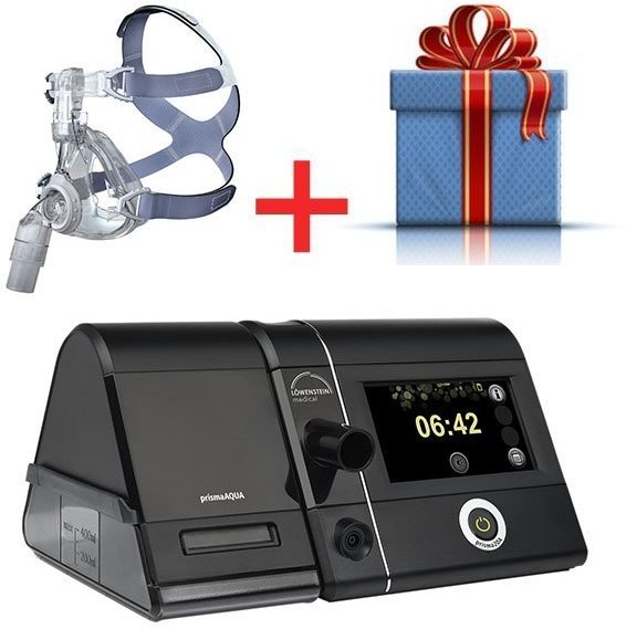Комплект: Weinmann Prisma 20A + маска Resmed Quattro FX Комплект: Weinmann Prisma 20A + маска Resmed Quattro FX